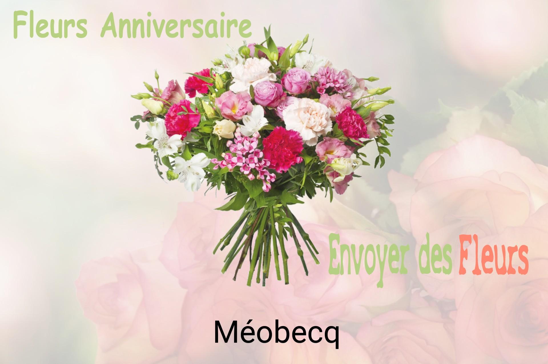 Bouquet de fleurs d’anniversaire livré à Méobecq